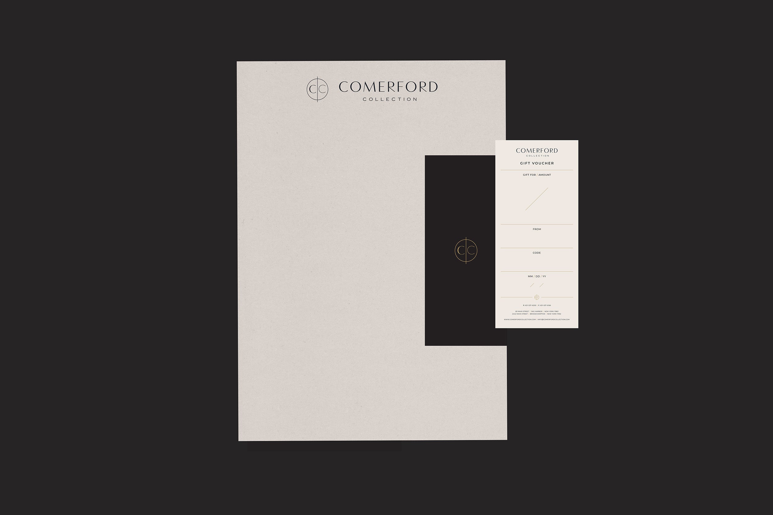 Comefored Collection Website and Branding Studio Seagraves Design Agency St. Louis Missouri Chesterfield Store Signage
Packaging Open Box Experience
Copywriting Brand Voice
Shopify E-commerce
